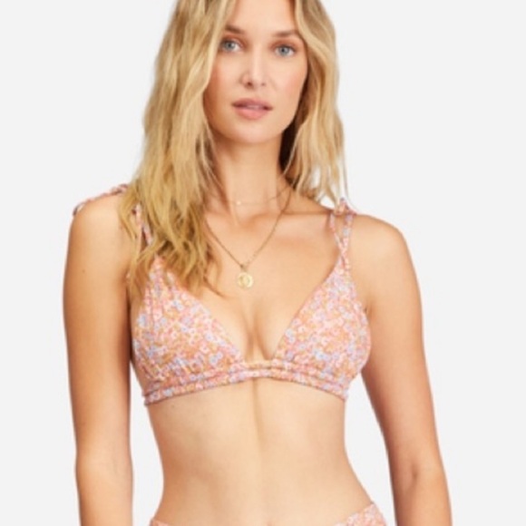 ☀️BILLABONG☀️ CHASE THE SUN TANLINES TANGA BIKINI SET - Picture 8 of 16